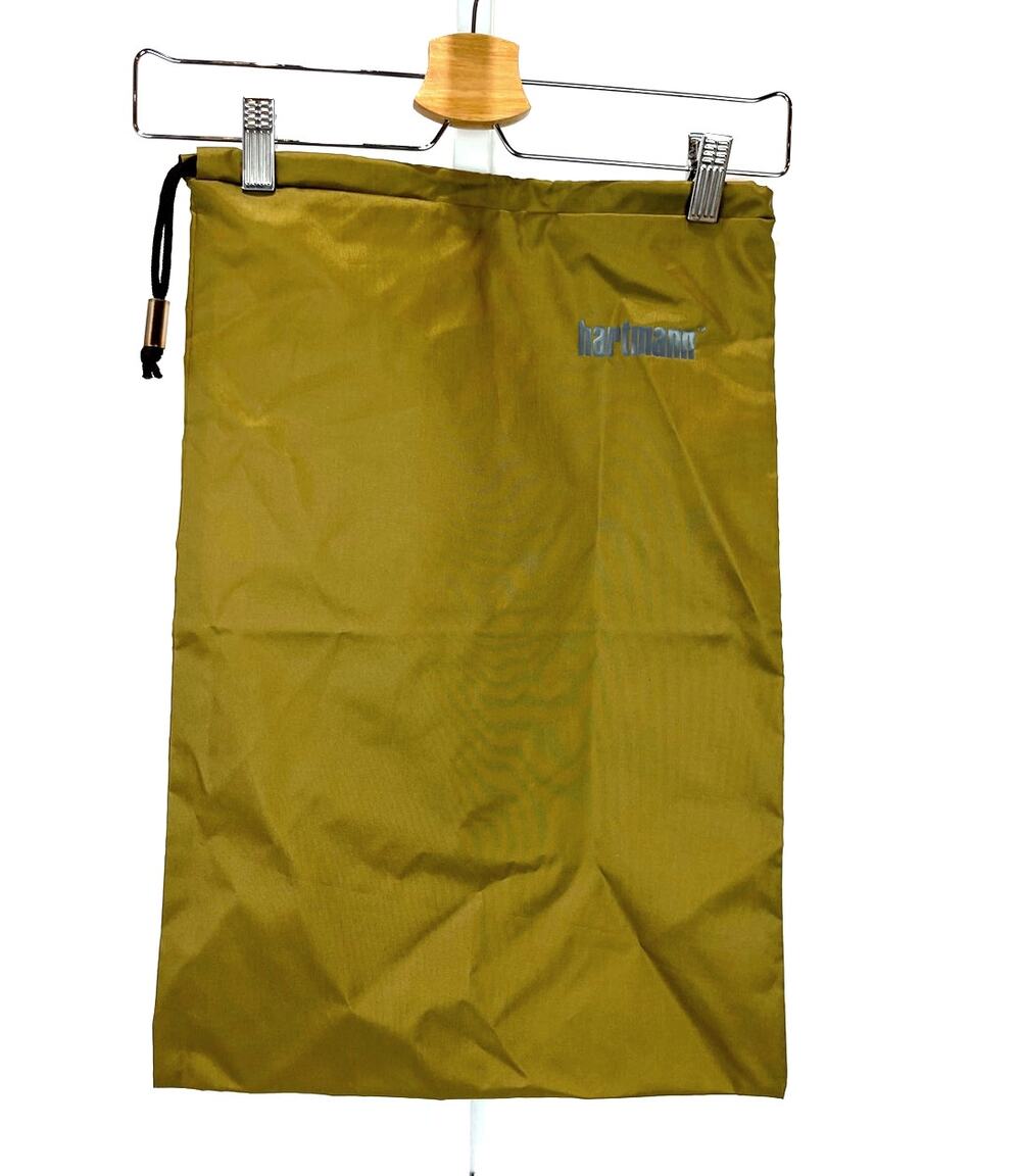 Hartmann Drawstring 13" x 19" Tan Khaki Shoe Laundry Bag